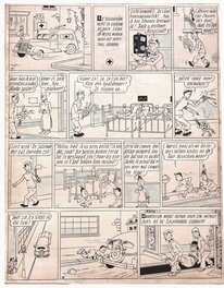 Willy Vandersteen - Suske en Wiske - De Witte Uil - pag. 5 - Planche originale