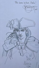 Le Chevalier d'Eon - Doubles dédicaces des auteurs