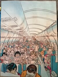 Patrick Moerell - Voyage en avion - Couverture originale