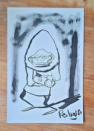 Cyril Pedrosa - L'âge d'or - Petit Paul - Illustration originale