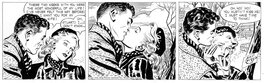 Alex Raymond - Rip Kirby 1949.01.25 - Planche originale
