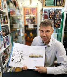 Andrea Rossetto en dédicace à Paris Andrea Rossetto en dédicace à Paris