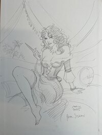 Dédicace sur Portefolio Scorpion Romantique N°3 de Marini