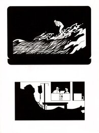 AJ Dungo - In Waves – illustration originale – 007 - Illustration originale