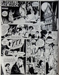 » La Taverne Silencieuse » – Planche originale – Foerster » La Taverne Silencieuse » – Planche originale – Foerster