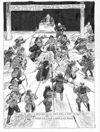 Le clan des Otori – planche originale 34, tome 3
