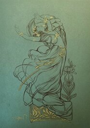 Ingrid Liman - Aëloria - Illustration originale