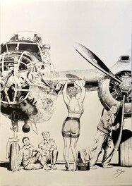 Thib - My Laundry - Illustration originale