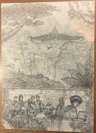 Page 1 et pages de garde - Les Rescapés d'Eden T1 - Éd Soleil Page 1 et pages de garde - Les Rescapés d'Eden T1 - Éd Soleil