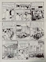 André Juillard - Blake and Mortimer The Oath of the Five Lords - André Juillard - Planche originale