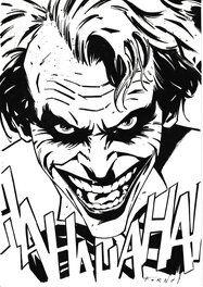 Jorge Fornes - The Joker - Original Illustration
