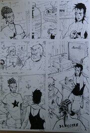 Joey Glüten - Hello Utopia - Planche originale