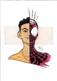 Glez, Alba - Miles Morales/Spiderman - Illustration originale