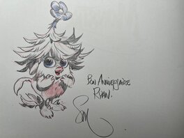 Dédicace de Stan sur Monstre est timide