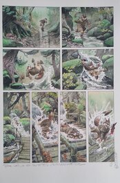 Planche originale Tracnar et Faribol: Stratus