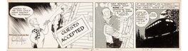 Johnny Comet Daily Comic Strip dated 9-1-52