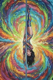 Carlo Jacono - Danseuse - Illustration originale