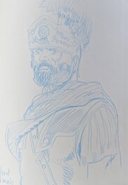 Peter Nuyten, illuistration originale, Claudius Batus, "Auguria".