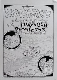 Romano Scarpa - Zio Paperone e la formula della ricchezza - Planche originale