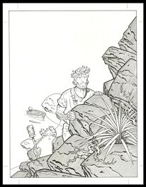 Adler 6 : L'île perdue couverture