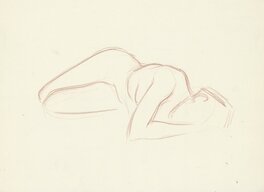 Juanjo Guarnido - Crayonné pour un nu - Original art