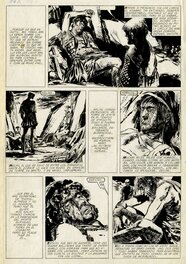 Alberto Breccia - Mort Cinder - La bataille des thermopyles - Planche originale