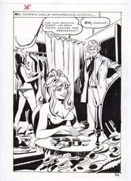 Mario Cubbino - Planche originale ZIP 8 - Comic Strip