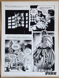 Daniele Fagarazzi - Planche originale Horror - Planche originale