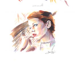 Sylvain Bordesoules - Sylvain Bordesoules. Emmanuelle - Original Illustration