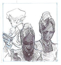 Virginie Augustin - Virginie Augustin - Case Monsieur Désire ? - Original Illustration