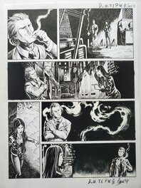 Gabor - D.O.W.     T1 LES AILES DU LOUP - Planche originale