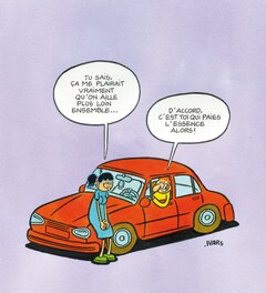 Éric Ivars - Plus loin ensemble - Illustration originale