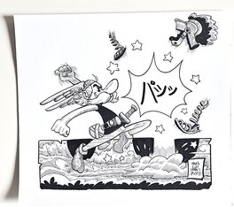 oTTami - Dessin original de l'Inktober 2025 : Astérix par oTTami ! - Original Illustration