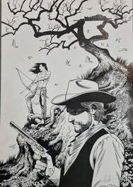 Original Cover - Western - La vallée des oubliées - couverture