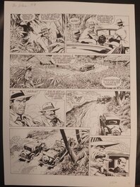 Jean-Yves Mitton - De SILENCE ET DE SANG T7 - Planche originale