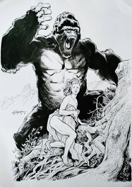 Gabriel Andrade - King Kong - Original Illustration
