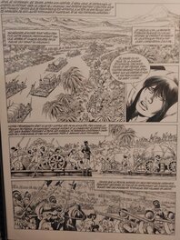 Jean-Yves Mitton - Quetzalcoatl planche - Planche originale