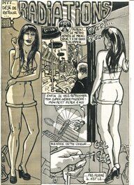 Pascal Legris - SPY DER MAN - RADIATIONS part 2 - Planche originale