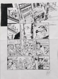 Vincent - Chimère(S) 1887 Tome 1 - La Perle Pourpre - Planche originale