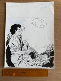 Couverture Hello BD "Menace UFO Lou Smog"