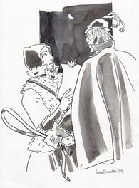 Anna Brandoli - Rebecca e faccia d'osso - Planche originale