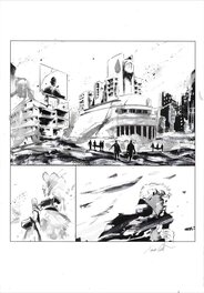 Xavier Coste - Journal de 1985 - Planche 77 - Planche originale