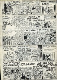 Malo Louarn - 1978 - "Le candidat" - Planche originale