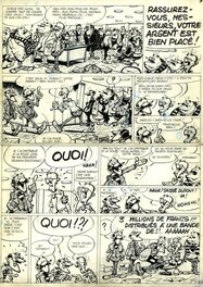 Malo Louarn - 1978 - "Le candidat" - Planche originale