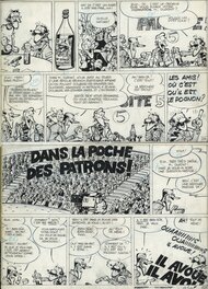 Malo Louarn - 1978 - "Le candidat" - Planche originale