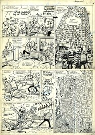 Malo Louarn - 1978 - "Le candidat" - Planche originale