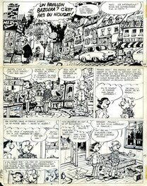 Malo Louarn - 1980 - "La vedette" - Planche originale