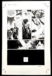 Planche complète sur papier "spécial comics" Planche complète sur papier "spécial comics"