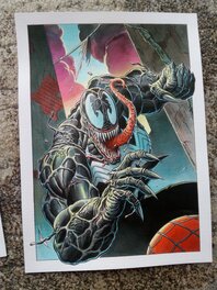 Giorgio Comolo - Venom vs spider-man / giorgio comolo - Illustration originale