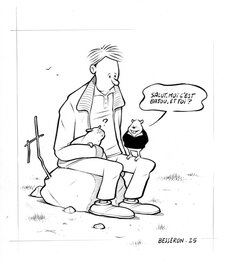 Olivier Besseron - Fan art sur l'univers de Jules - Original Illustration